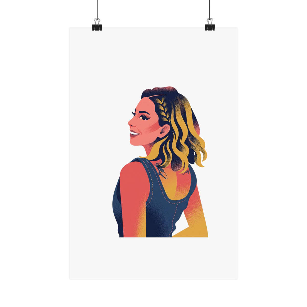 Matte Vertical Posters