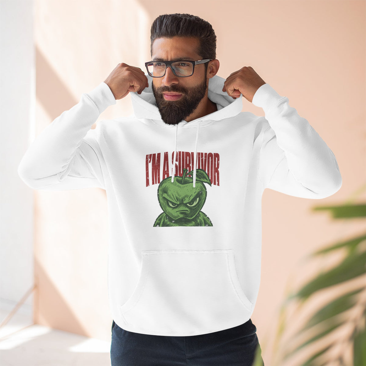 Apple Character 'I'm a Survivor'