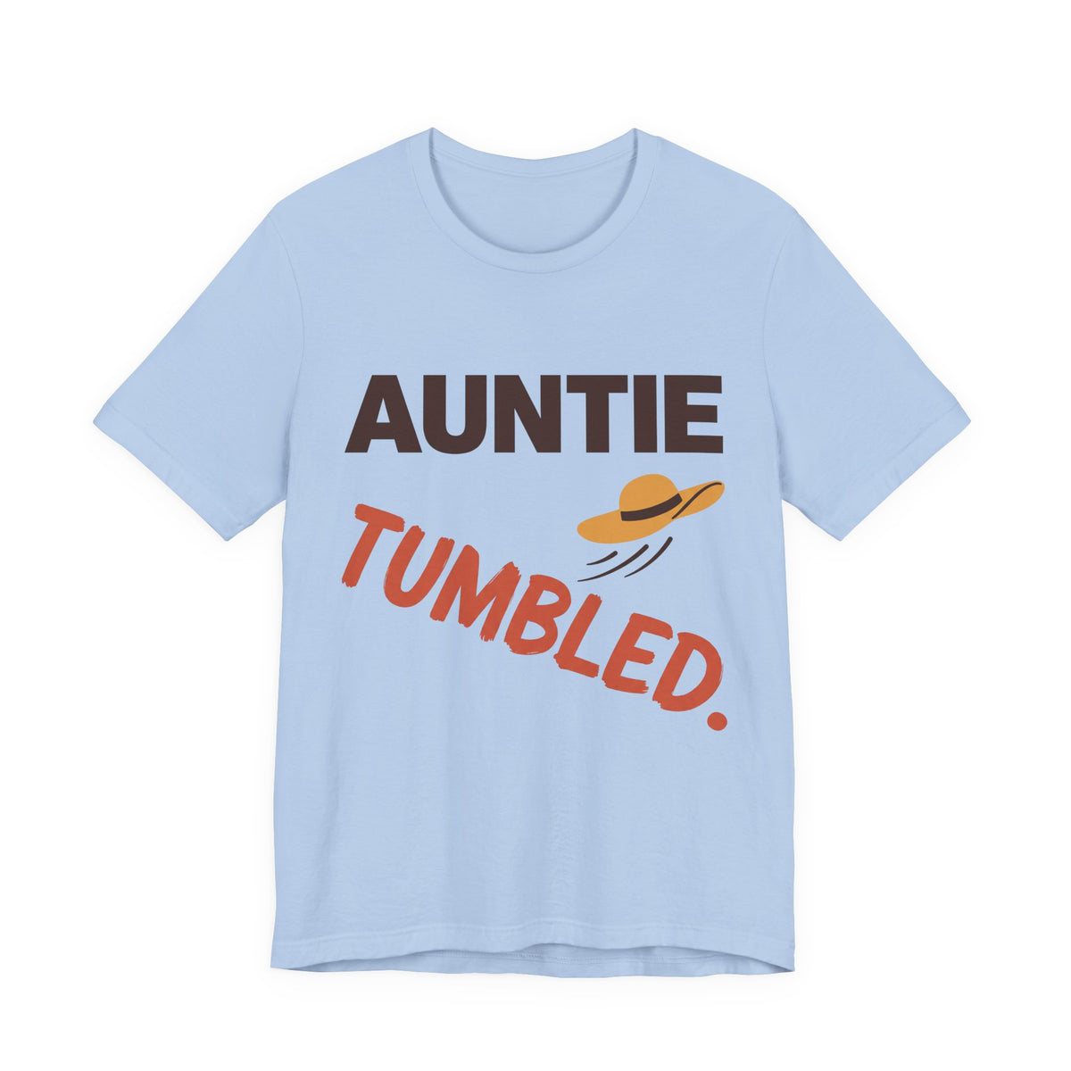 Auntie tumbled.