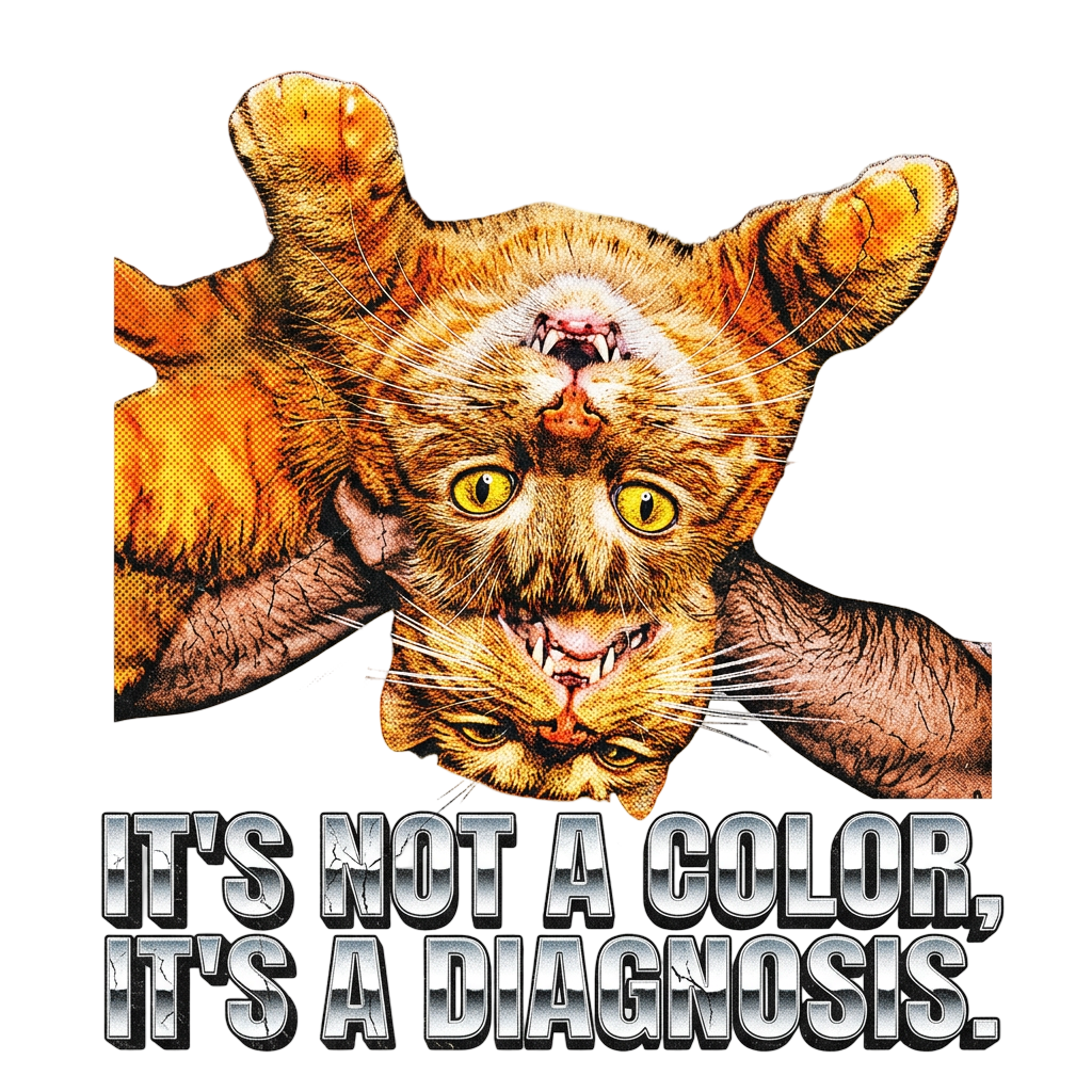 IT'S NOT A COLOR, IT'S A DIAGNOSIS.
