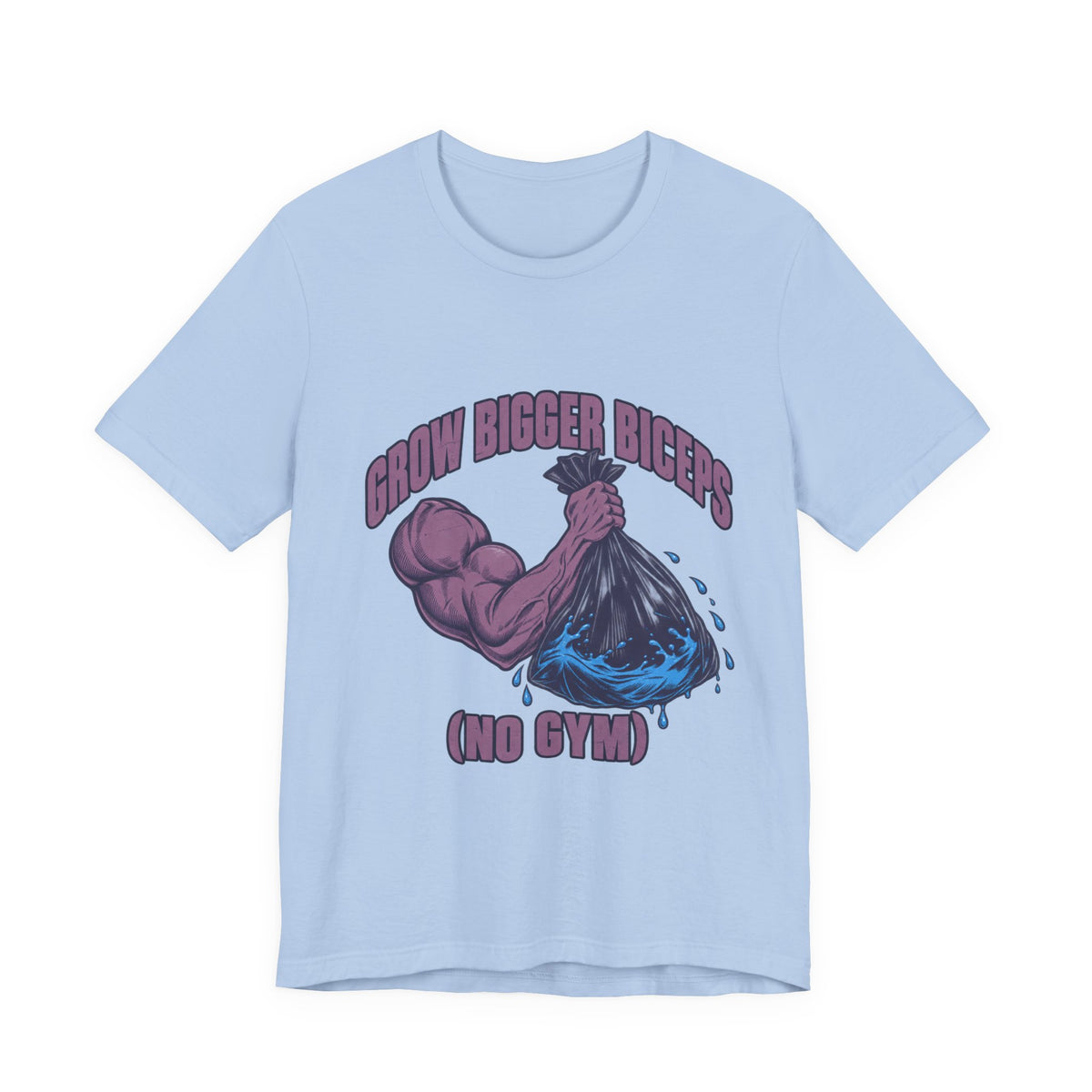 Grow Bigger Biceps Trash Bag Curl
