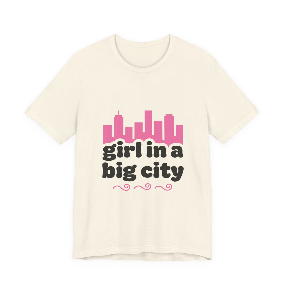 girl in a big city