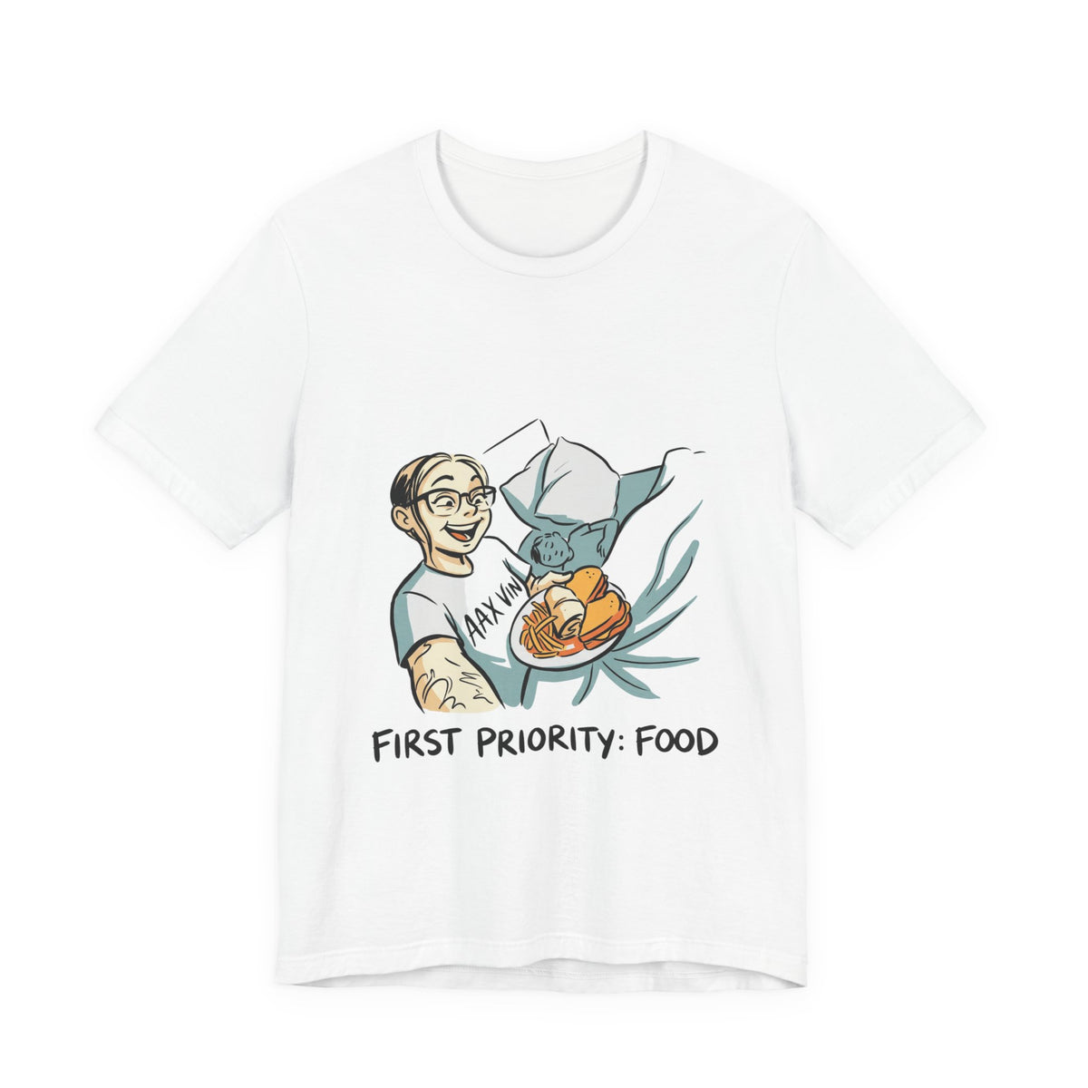 first priority: food