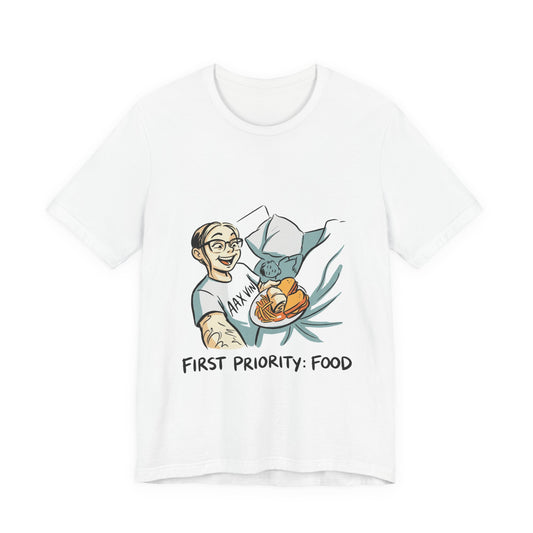 first priority: food