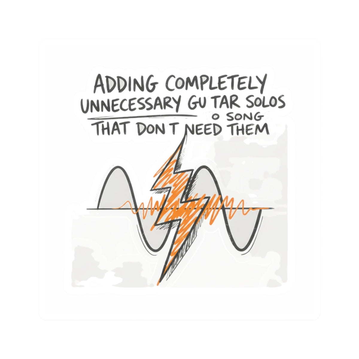Unnecessary Guitar Solo Waveform