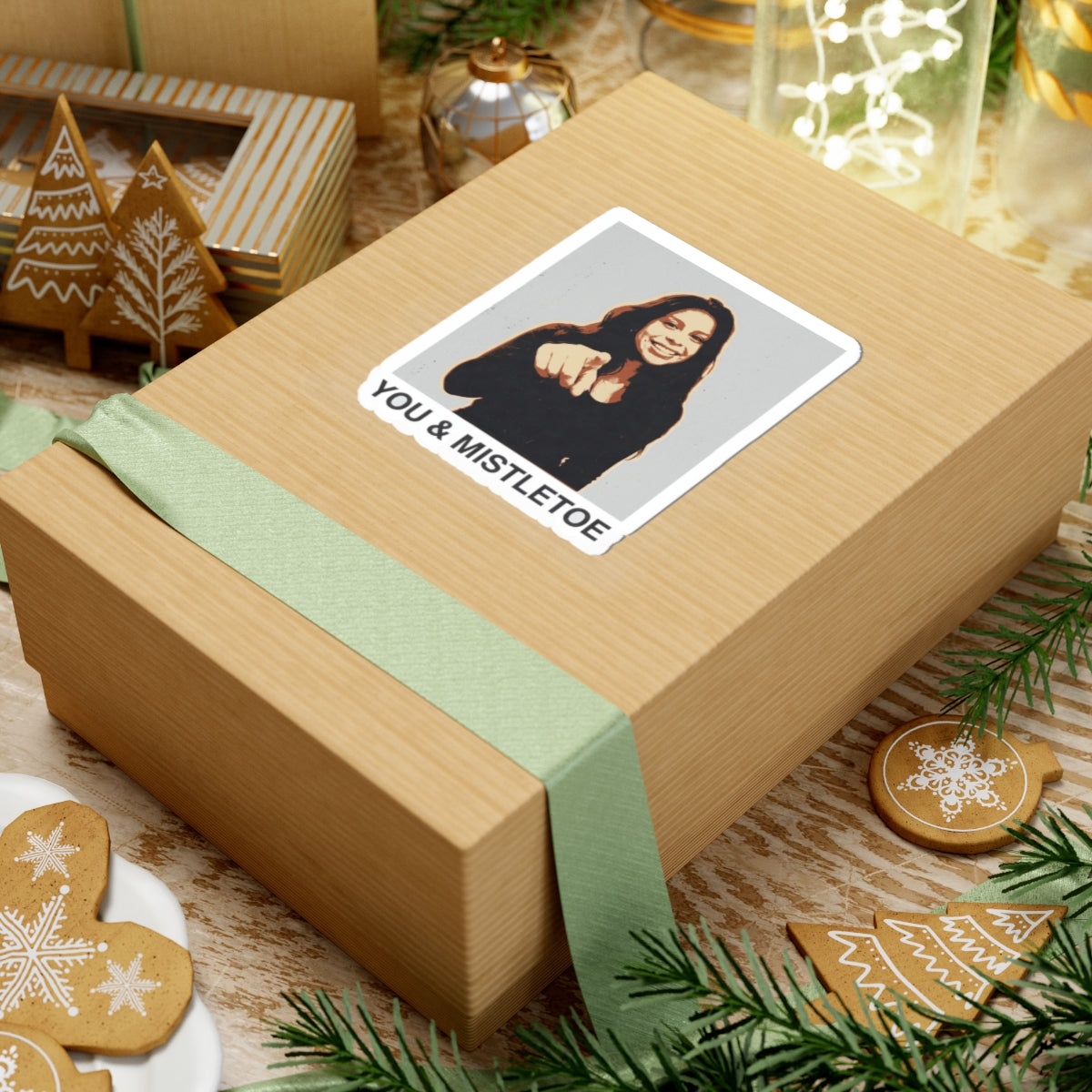 You & Mistletoe Pointing