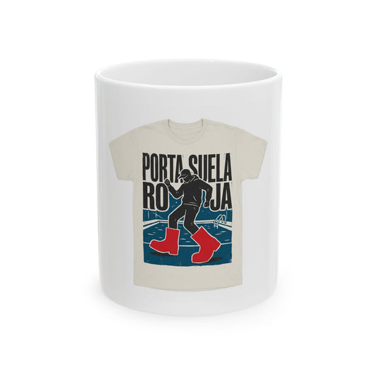 Porta Suela Roja