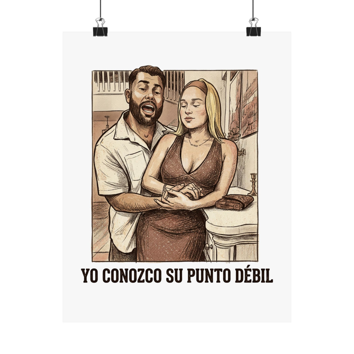 Yo conozco su punto débil