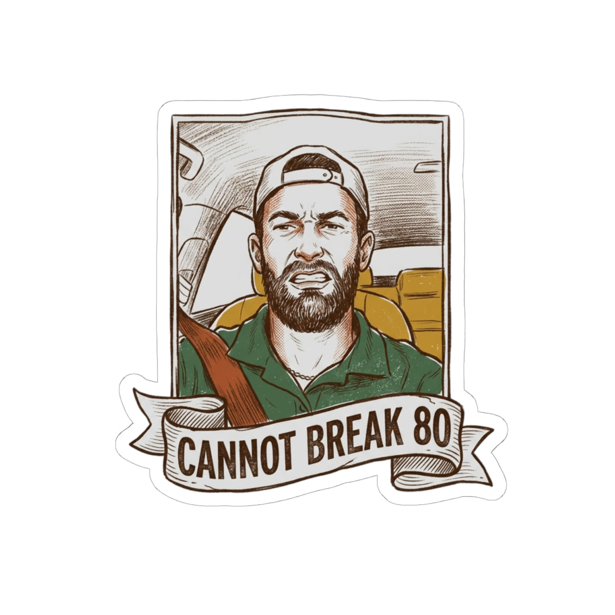 Cannot break 80.