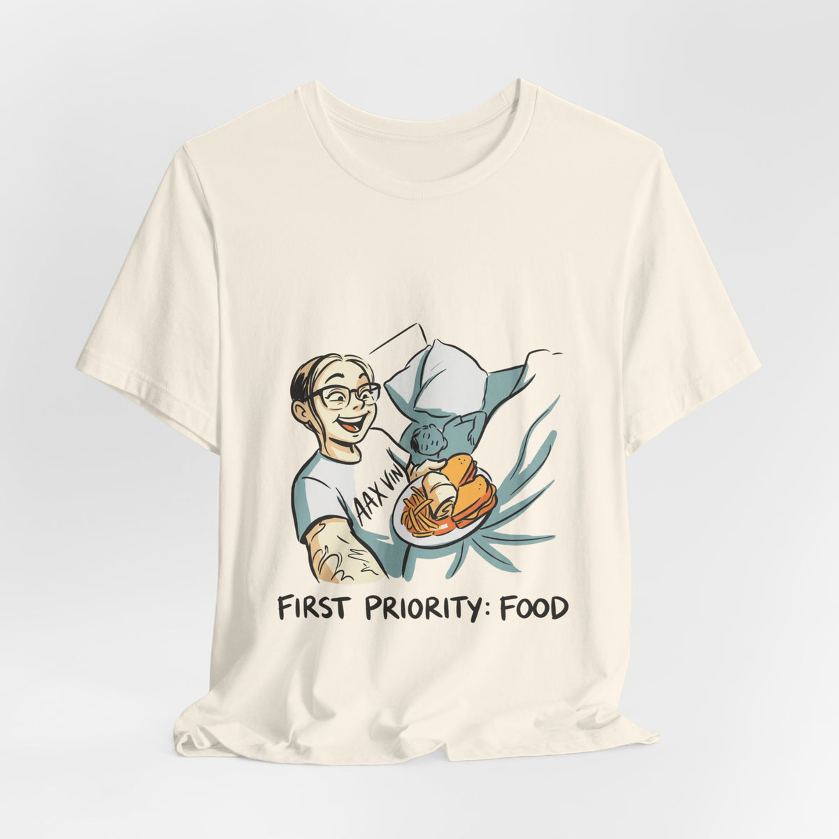 first priority: food