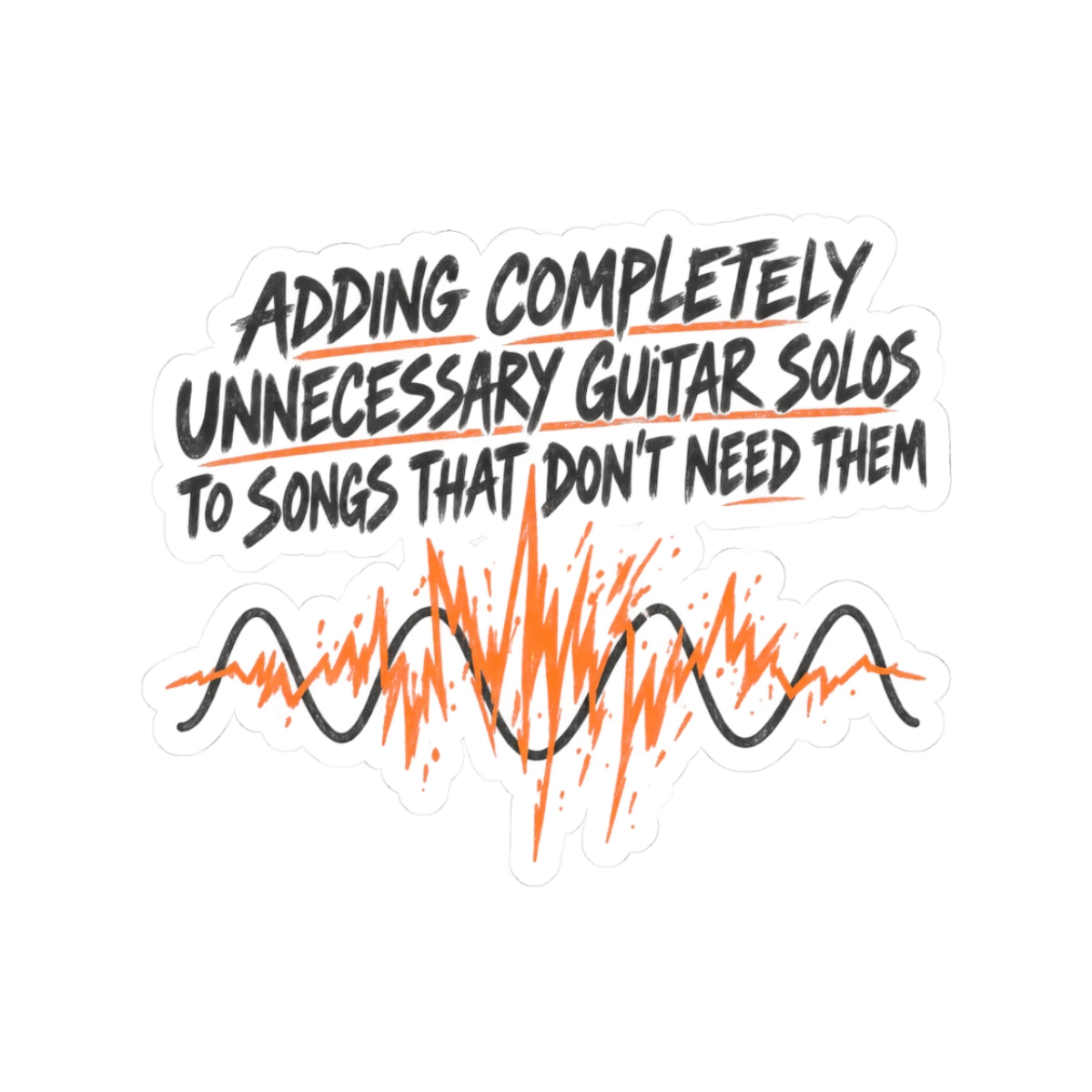 Unnecessary Guitar Solo Waveform