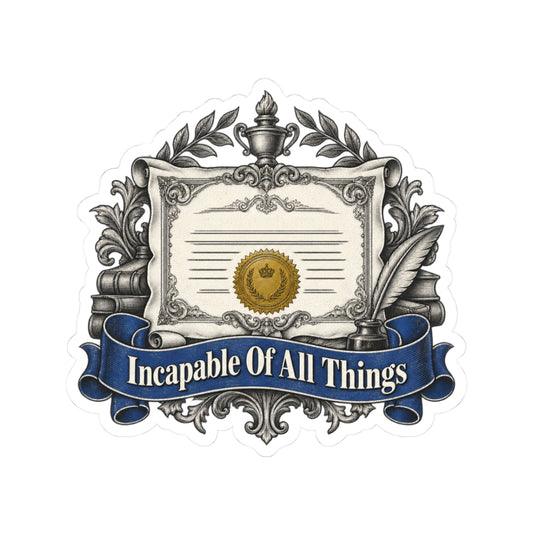 Certificate of Incapability