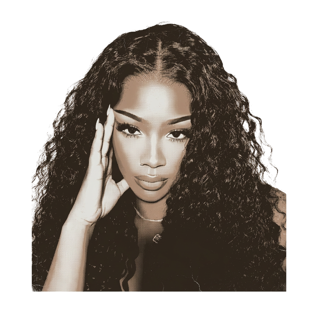 Voluminous Hair Portrait