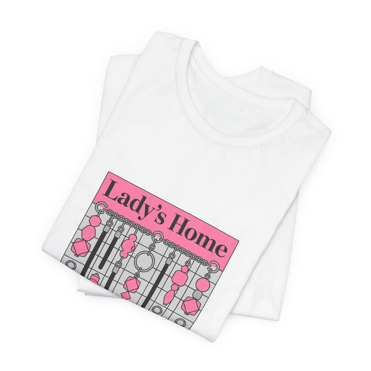 Lady's Home Pink and Black