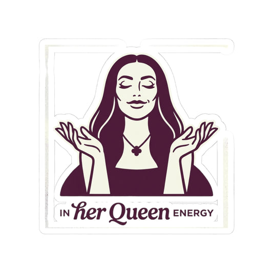 In her queen energy.