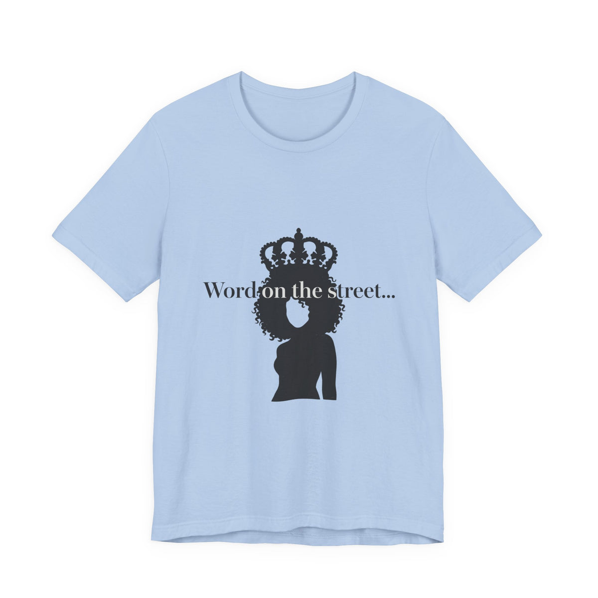 Hair as Crown Silhouette