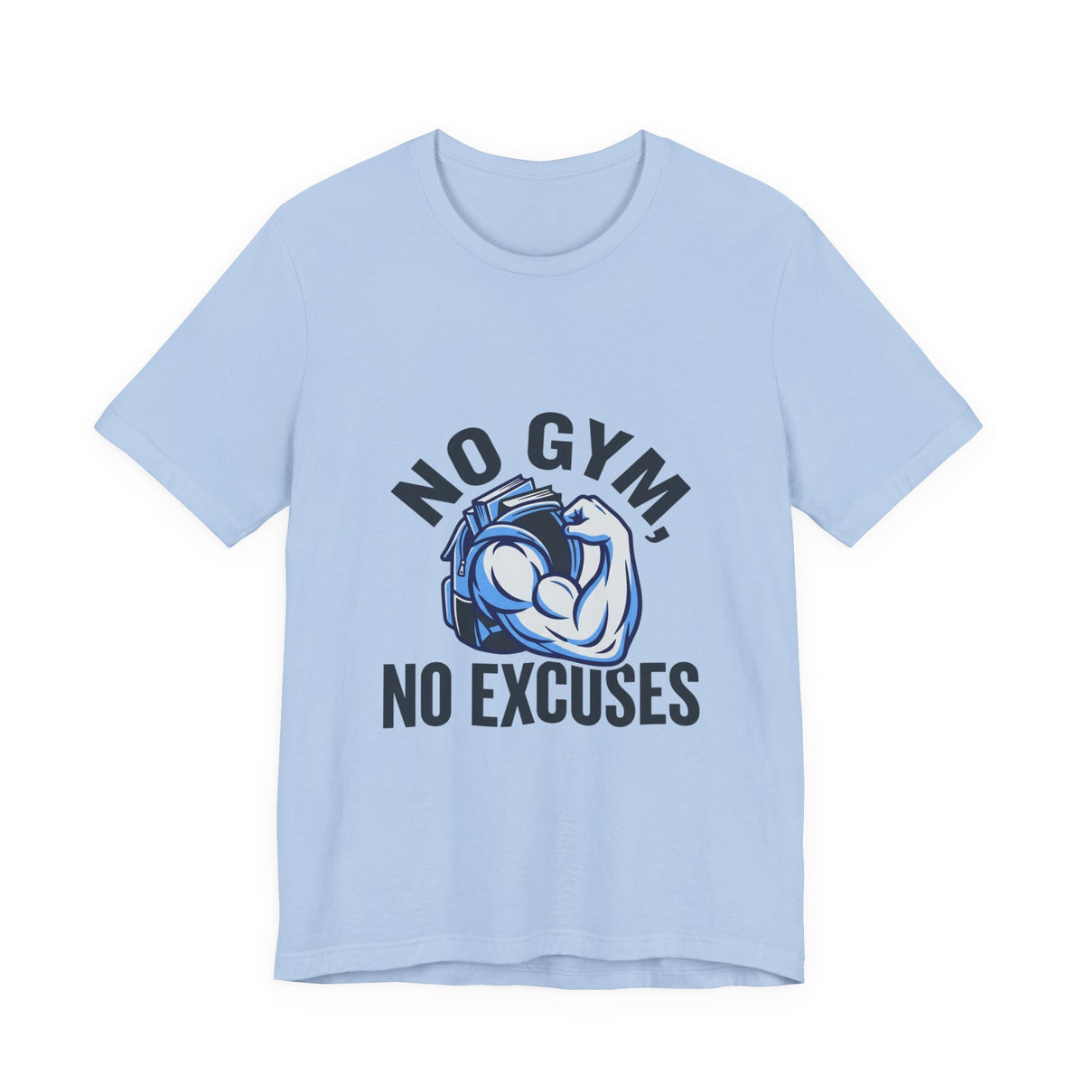 No Gym, No Excuses Backpack Curl