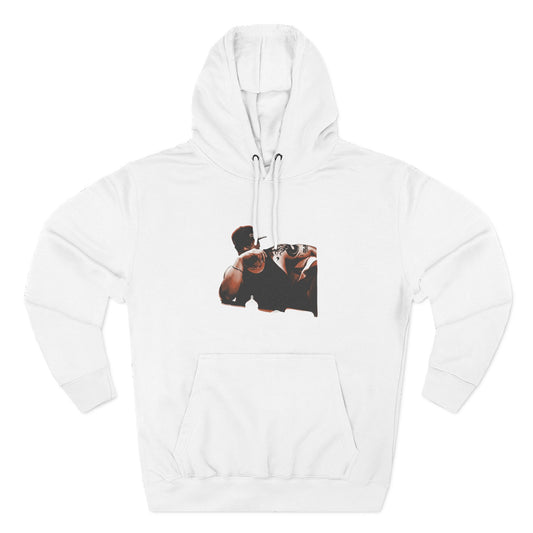 Three-Panel Fleece Hoodie