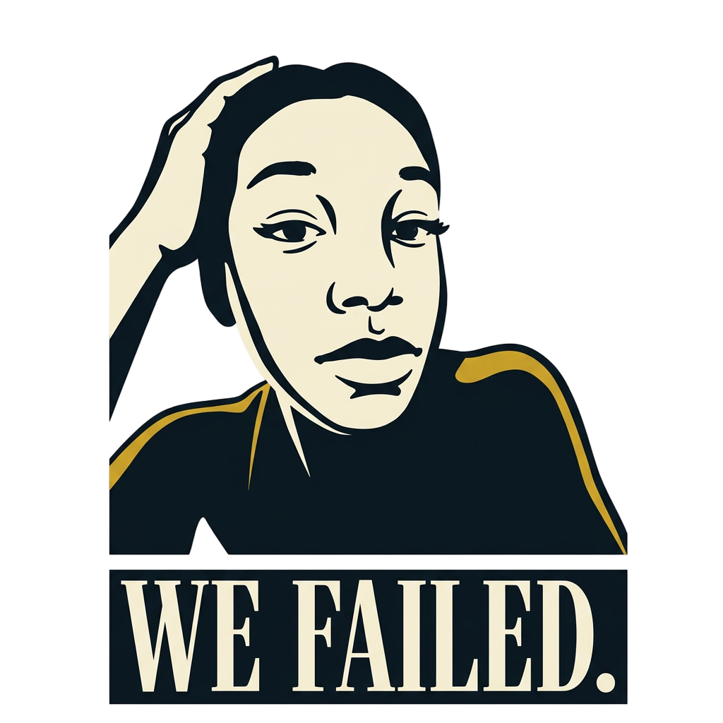 WE FAILED.