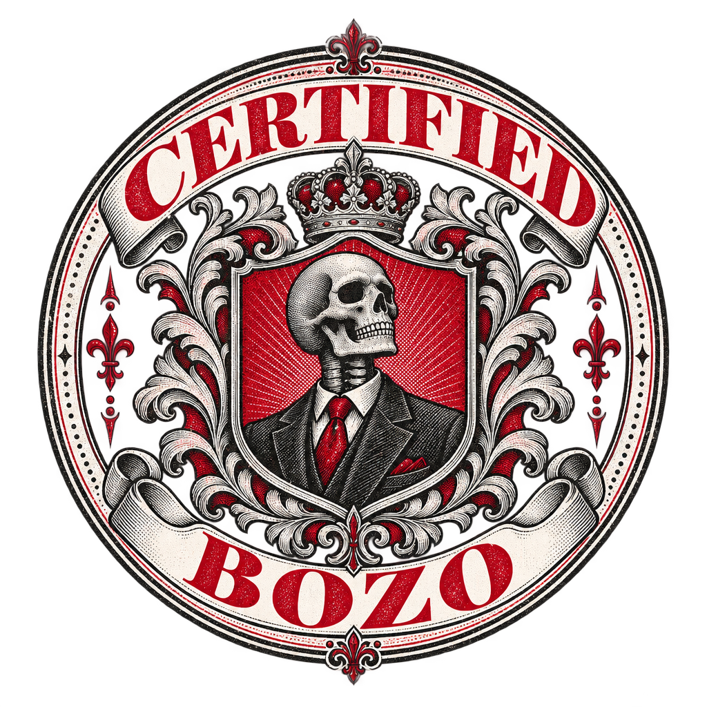Certified Bozo Official Seal