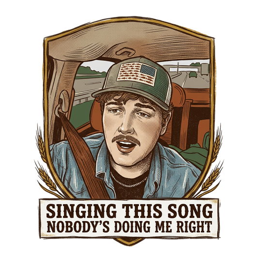 singing this song while nobody's doing me right