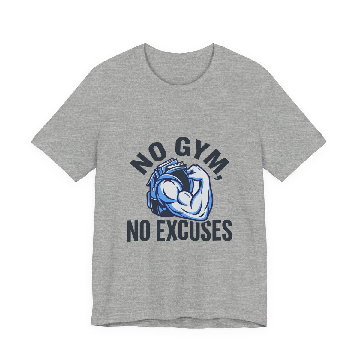 No Gym, No Excuses Backpack Curl