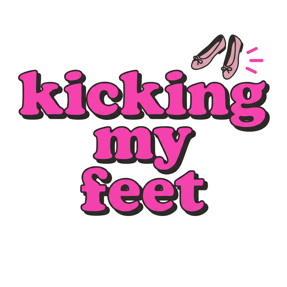kicking my feet