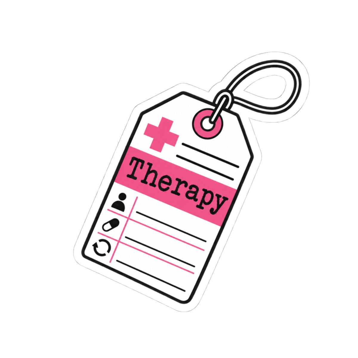Retail Therapy Prescription Tag
