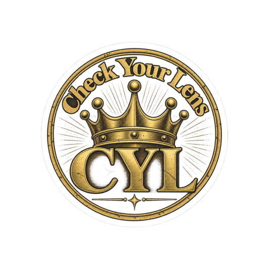 Check Your Lens Crown Logo