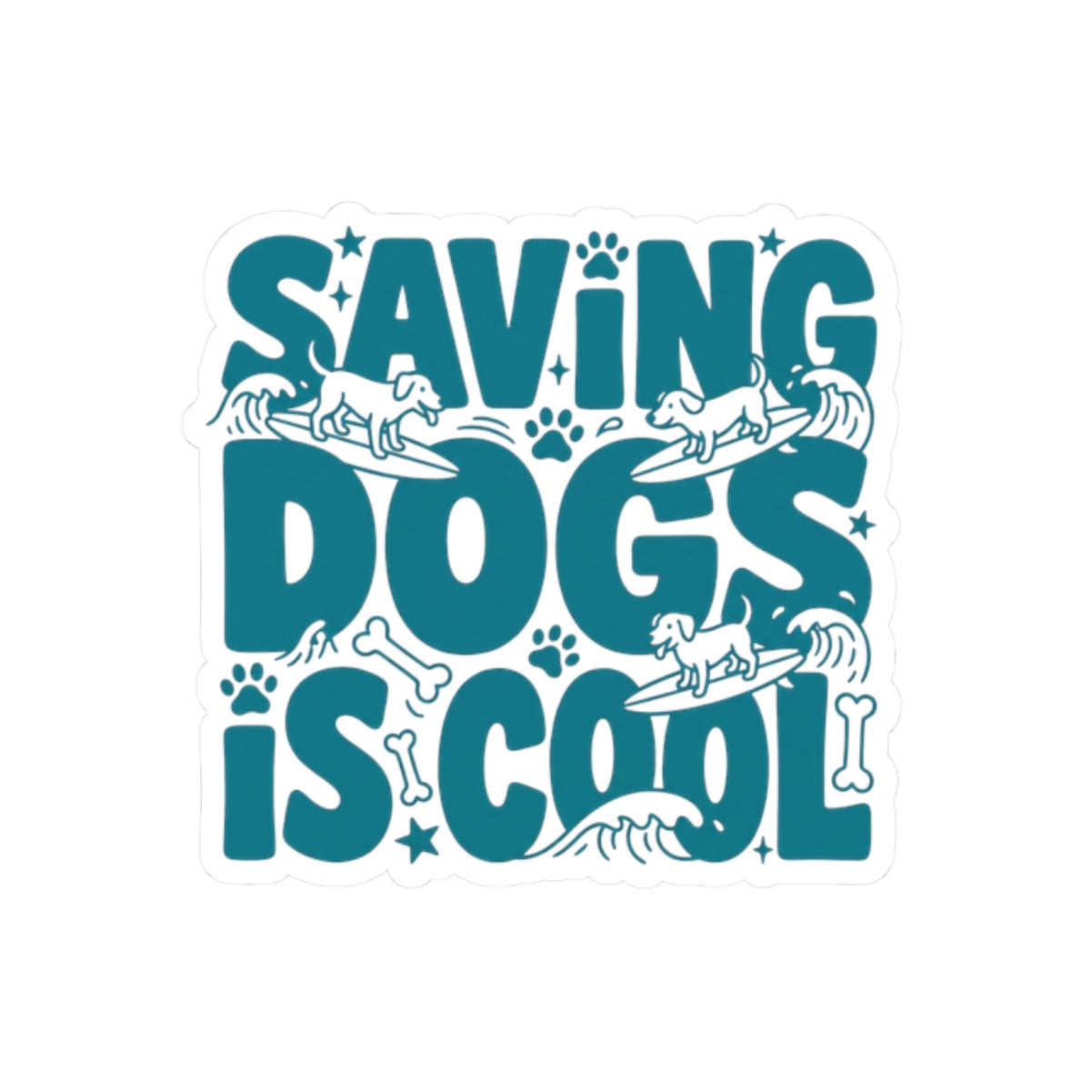 Saving Dogs Is Cool — Retro
