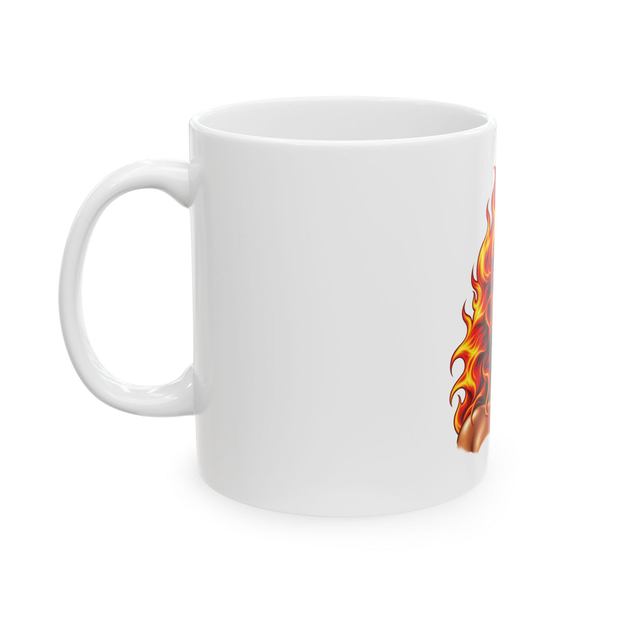 Flame Hair Portrait