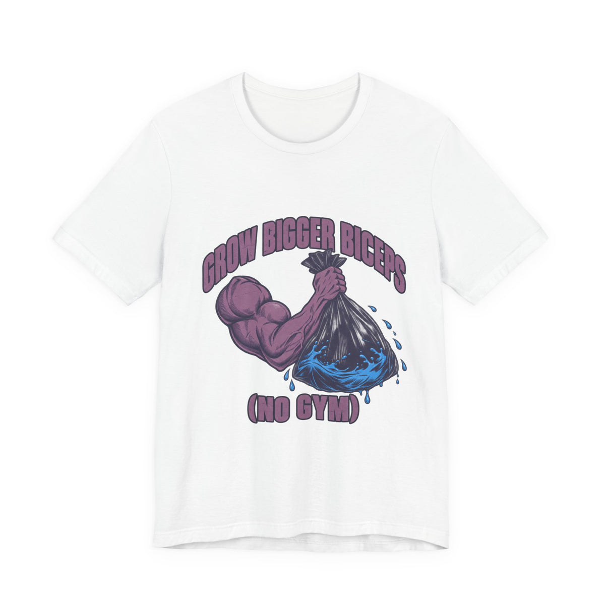 Grow Bigger Biceps Trash Bag Curl