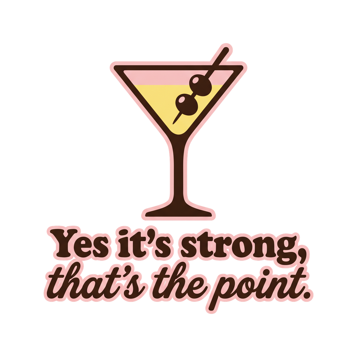 Yes it's strong, that's the point.