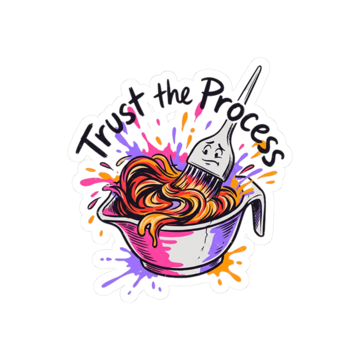Trust The Process Dye Bowl