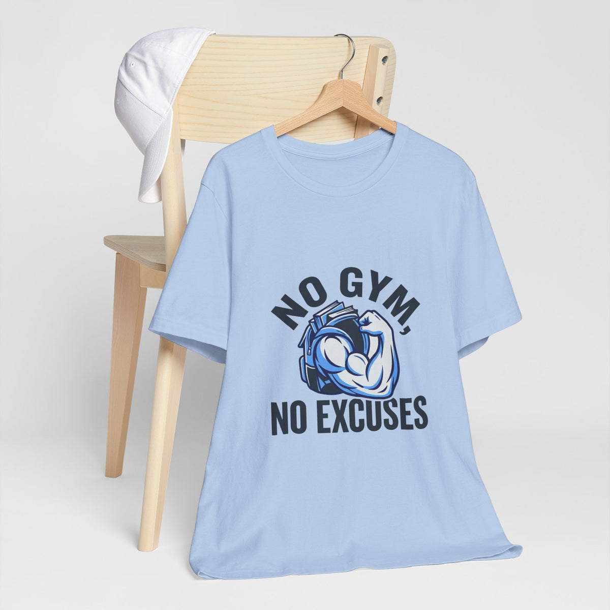 No Gym, No Excuses Backpack Curl