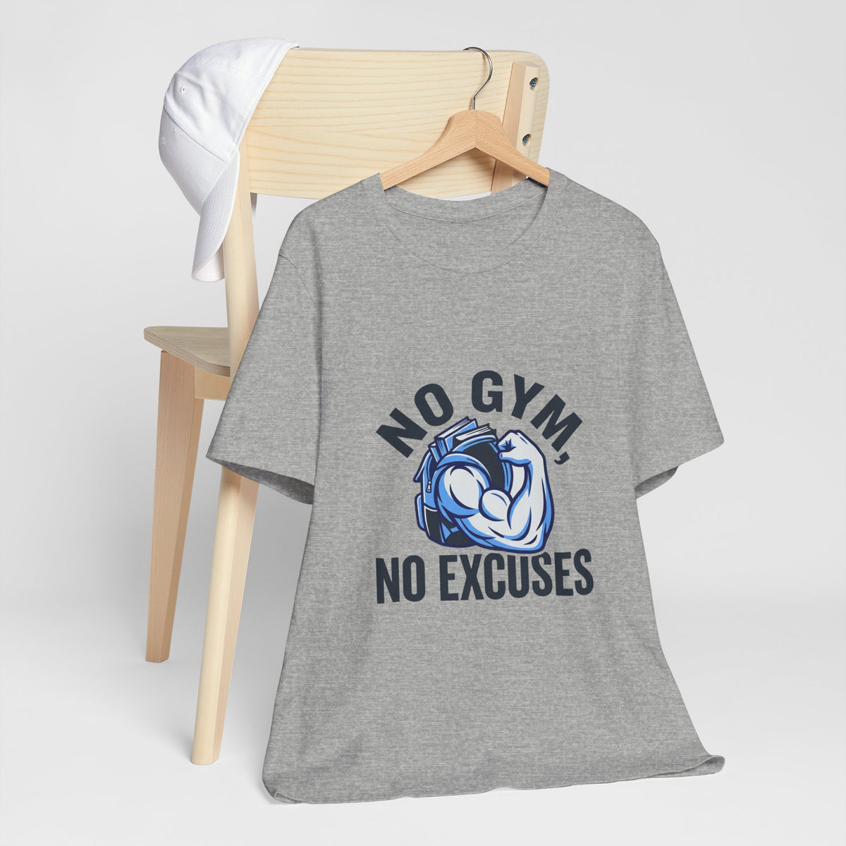 No Gym, No Excuses Backpack Curl
