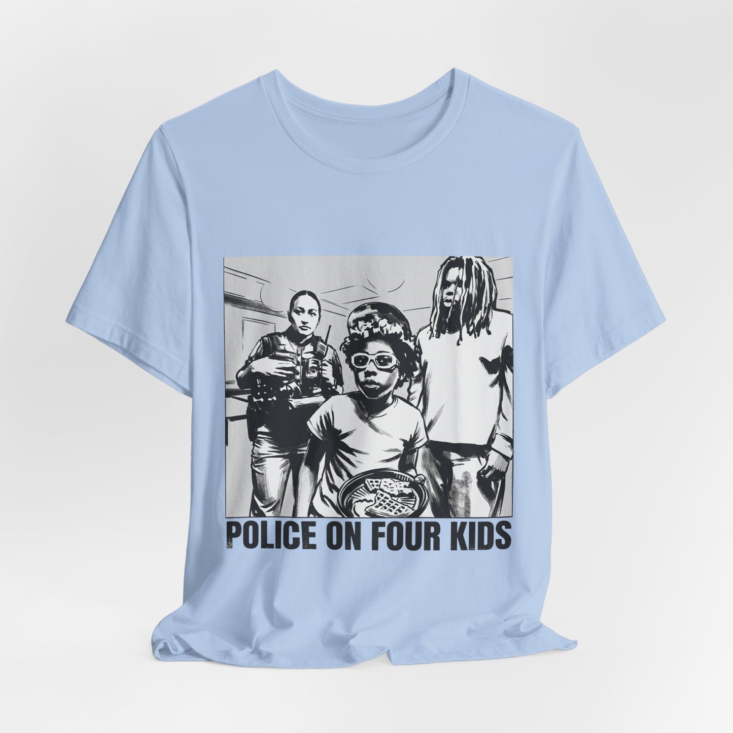 Police On Four Kids