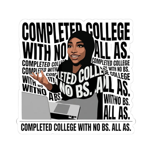 Completed college with no Bs. All As.