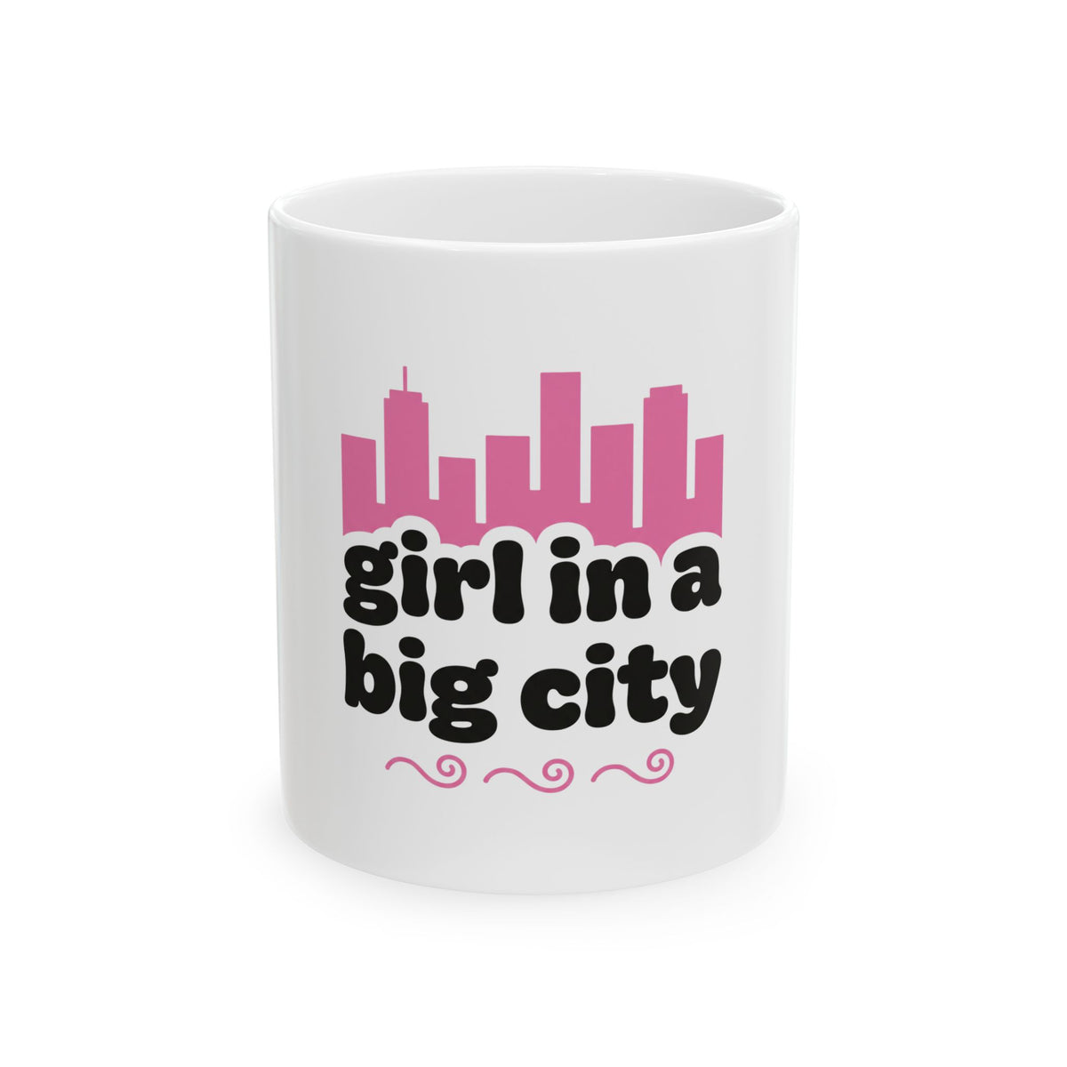 girl in a big city