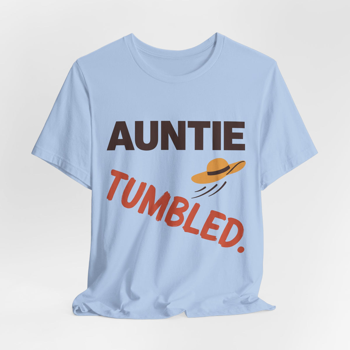 Auntie tumbled.