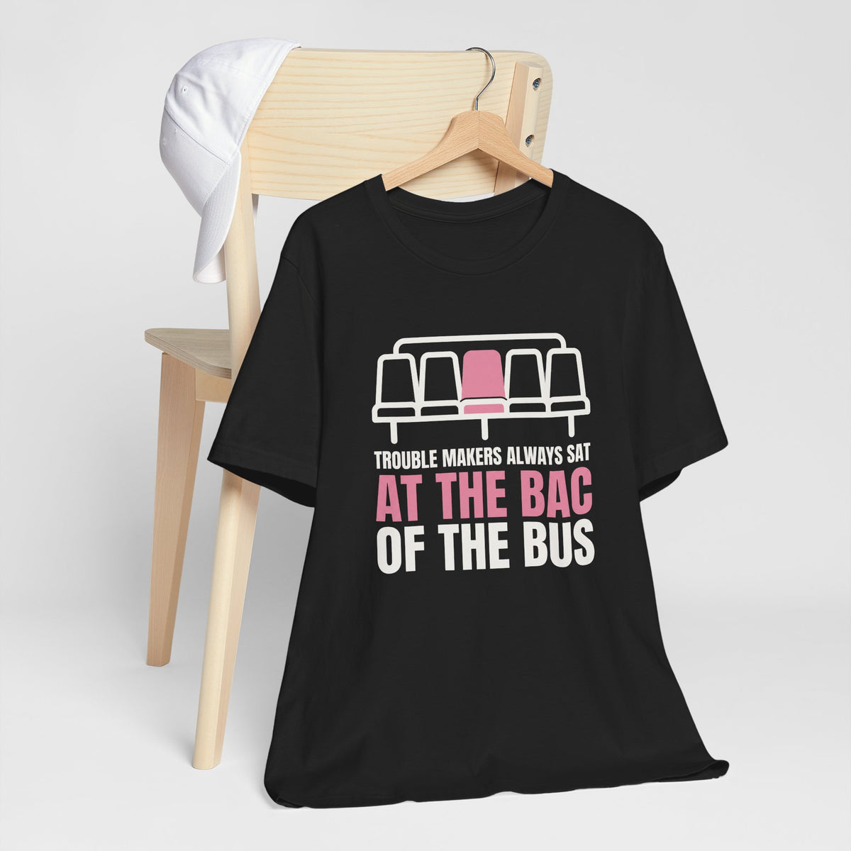 Trouble makers always sat at the bac of the bus