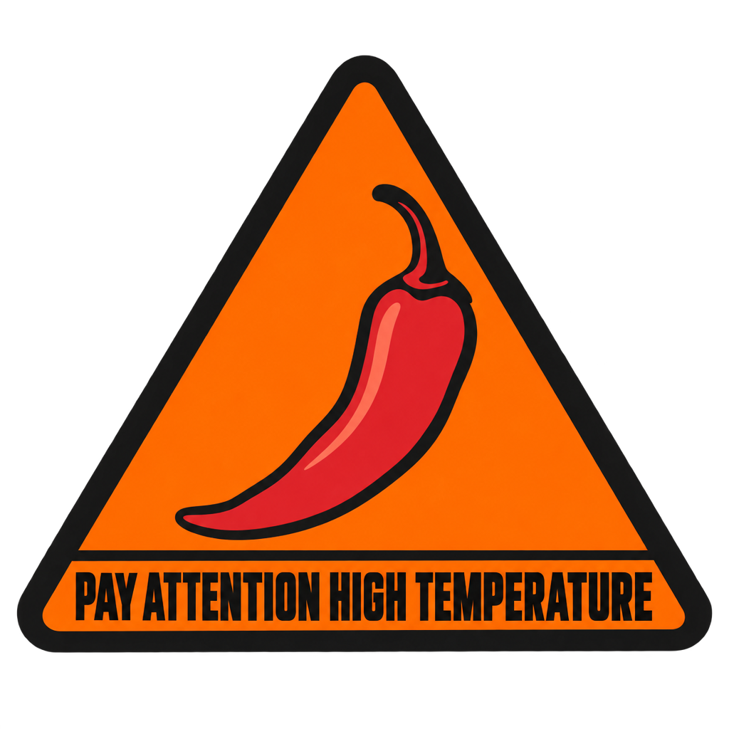 High Temperature Chili Warning
