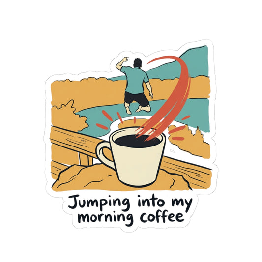 Jumping Into Morning Coffee