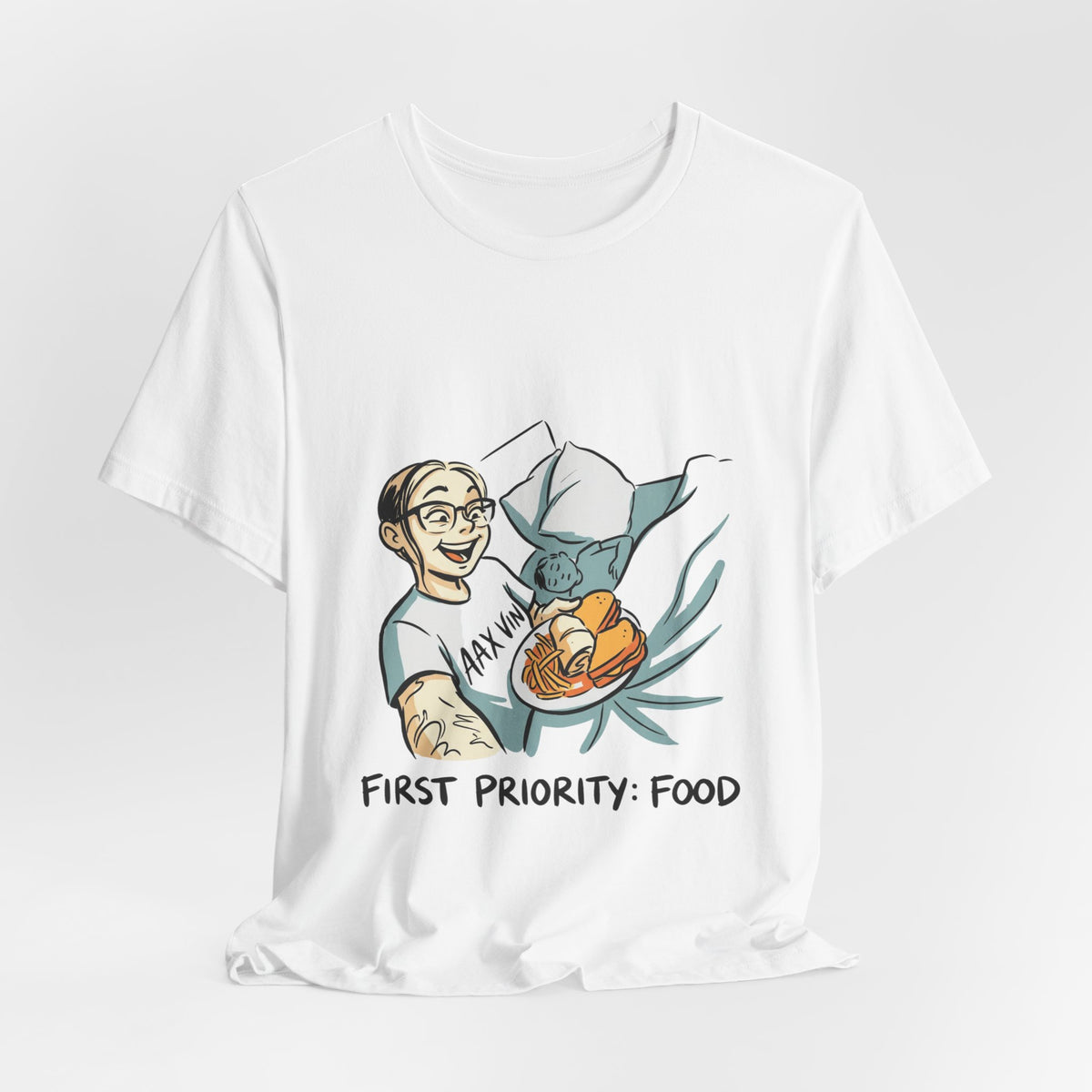 first priority: food