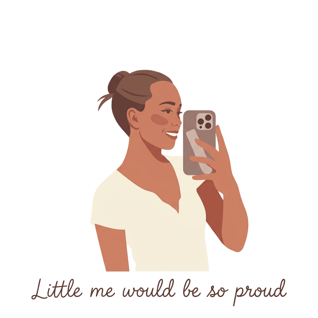 Little me would be so proud