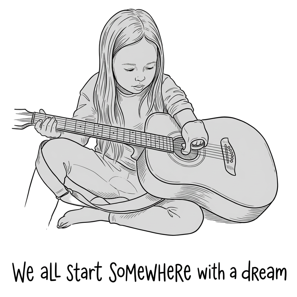 We all start somewhere with a dream
