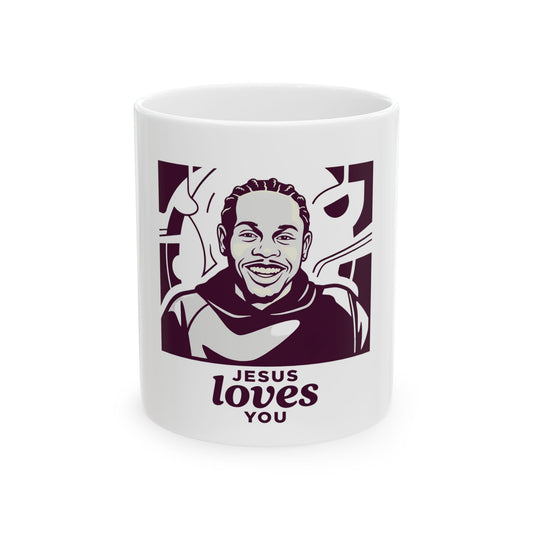 Jesus loves you.