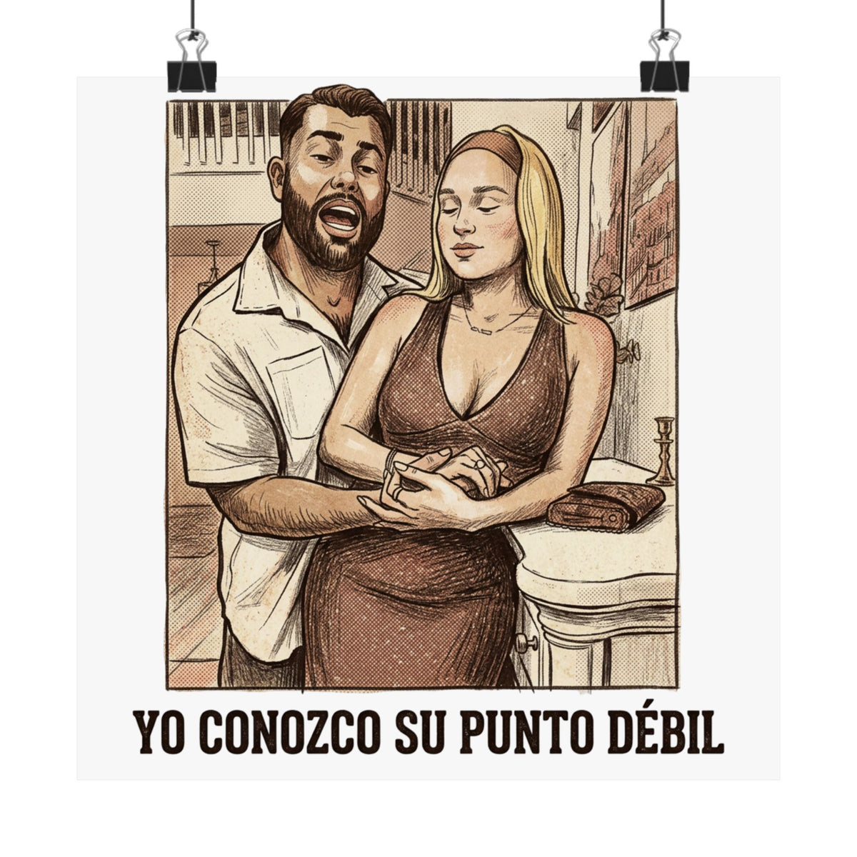 Yo conozco su punto débil