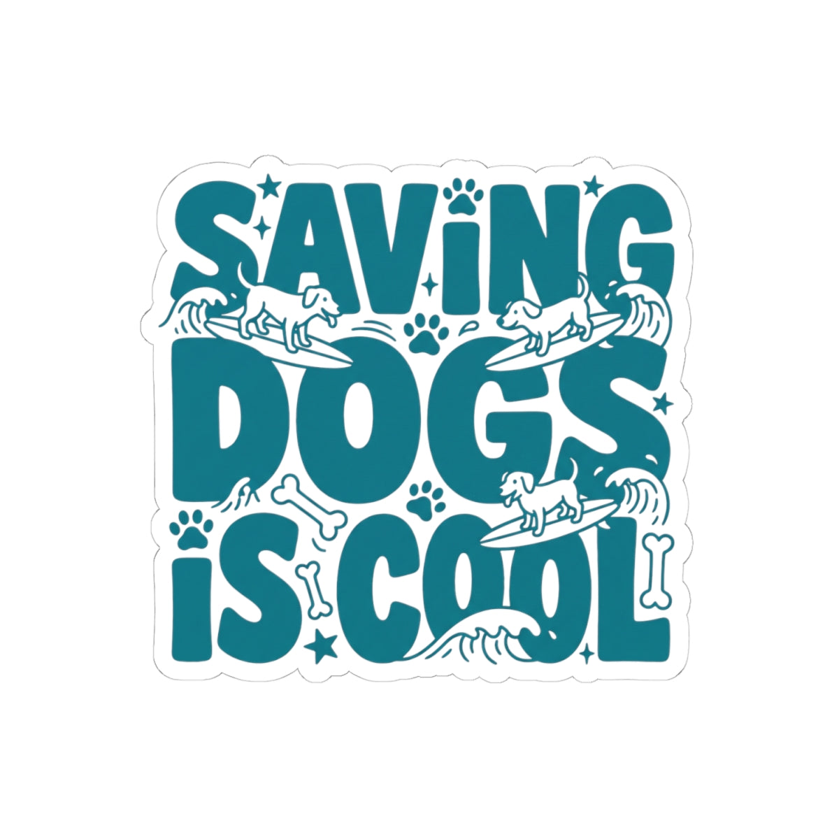 Saving Dogs Is Cool — Retro