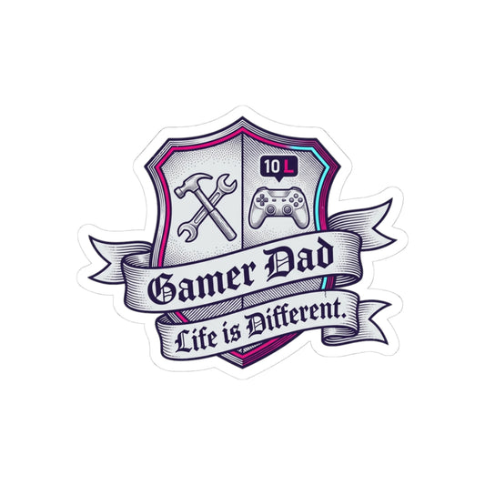 Gamer Dad Coat of Arms